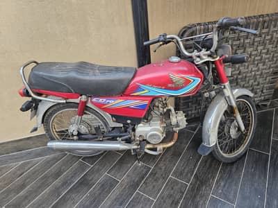 honda CD 70 Red 2019