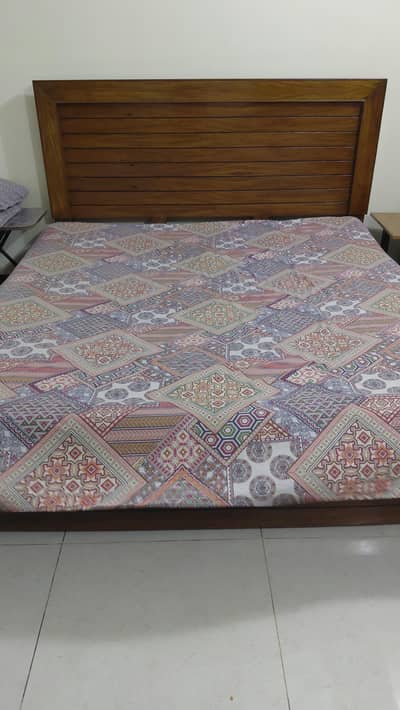 wooden bed for sale