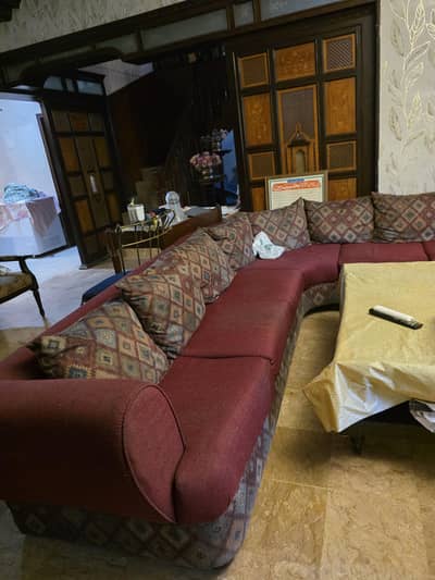 12 Seater L Shape Sofa Set