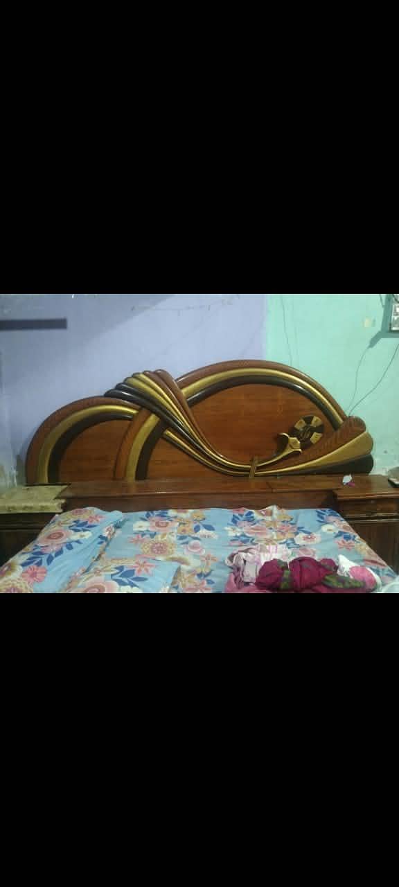 Bed, Dressing & Show case 2