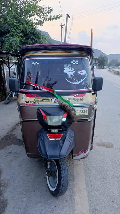 2021 Sazgar Auto rickshaw