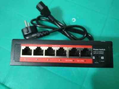 4 Port POE Switch For IP Cameras