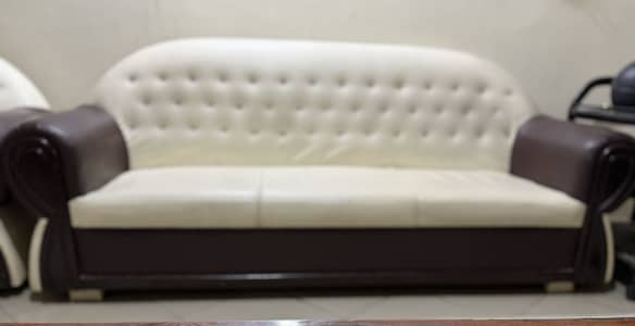 5 seater leather sofa set