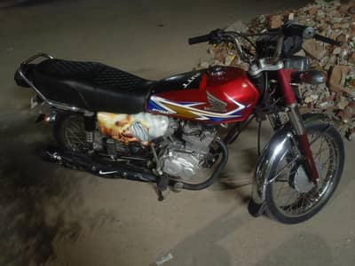 honda 125 modal 2020  new condition home use