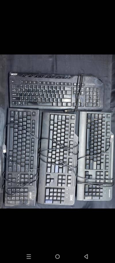 Branded keyboards - used