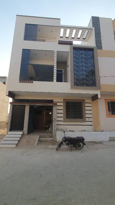 New House G+1 Available For Sale 120 Sq, Yds PS City 1