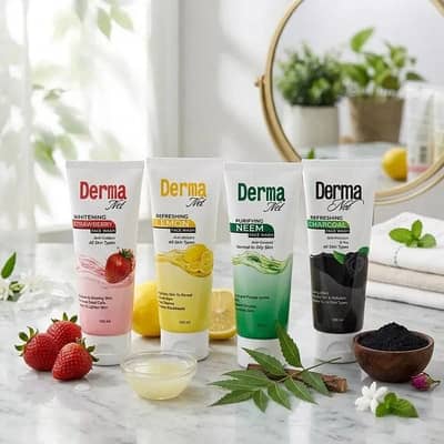 Charcoal , Strawberry , Lemon , Neem
