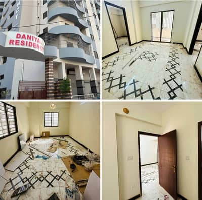 FLAT FOR RENT DANIYAL RESIDENCY SCHEME 33 NEAR SAFOORA CHURANGI RIM JHIM TOWER . CONTACT 0.3. 31.83. 81.5. 86