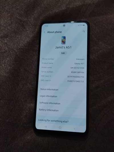 Samsung Mobile A51