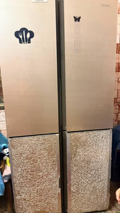 Double Door Haier Fridge For Sell
