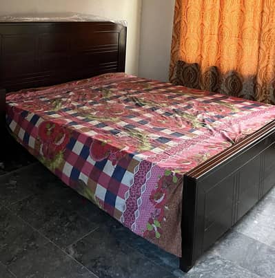 bed for sale with 6 inch mattress
