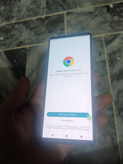 Sony 1 mark 5 non pta e sim non active 12 256 8gen2