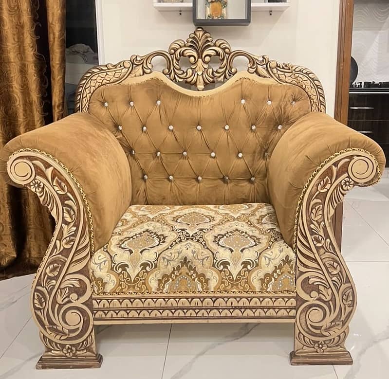 Sofa set with tables 1