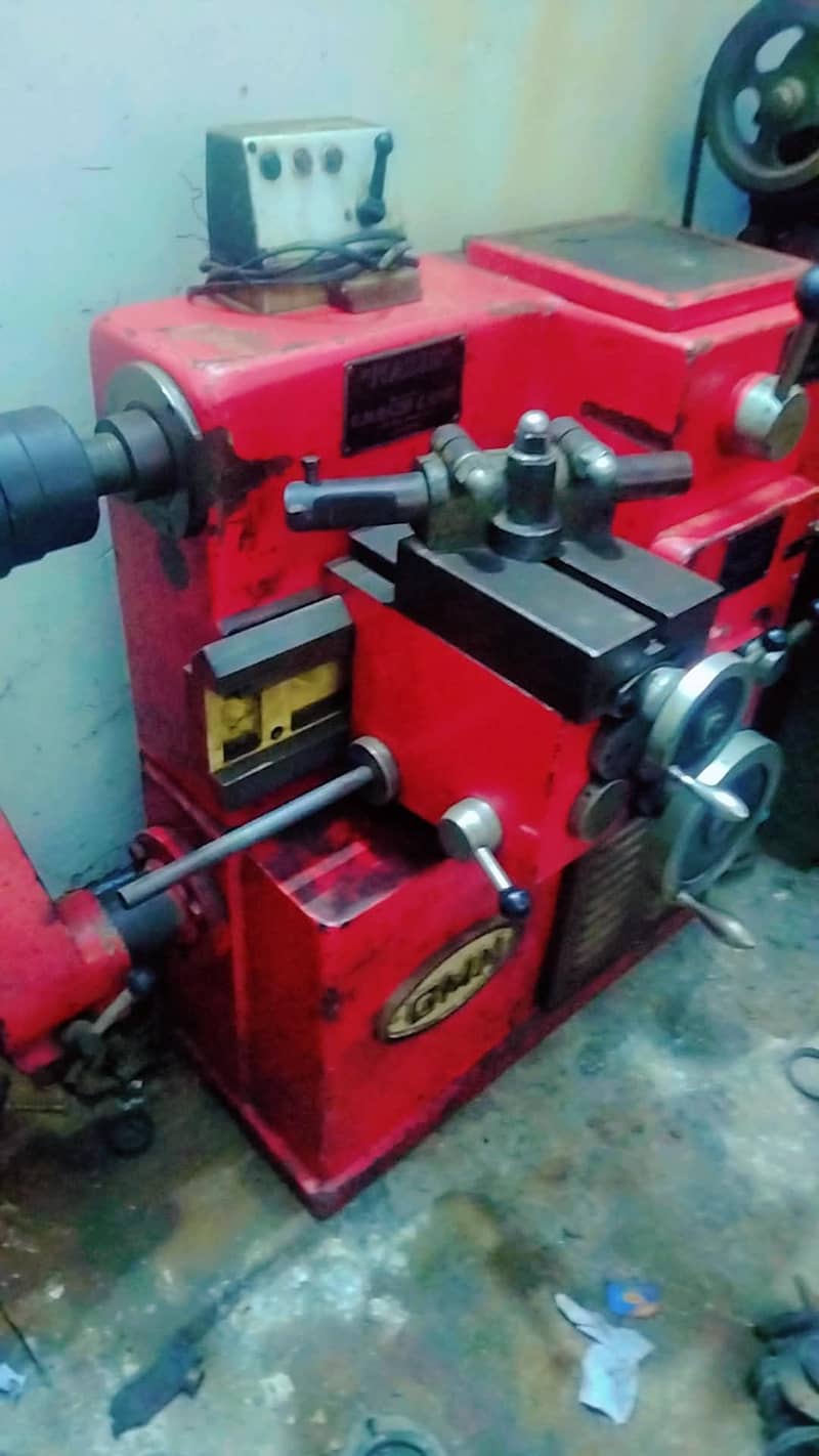 Drum turning machine 1