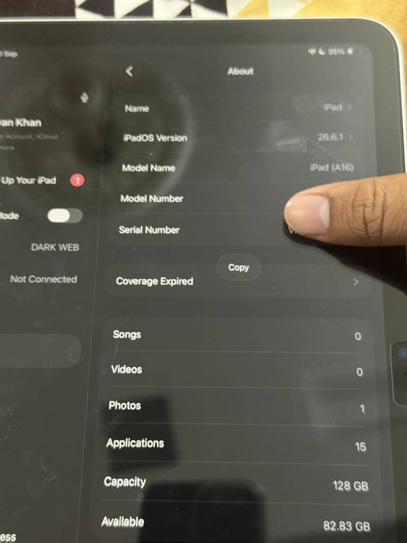 iPad 11 generation A16 7