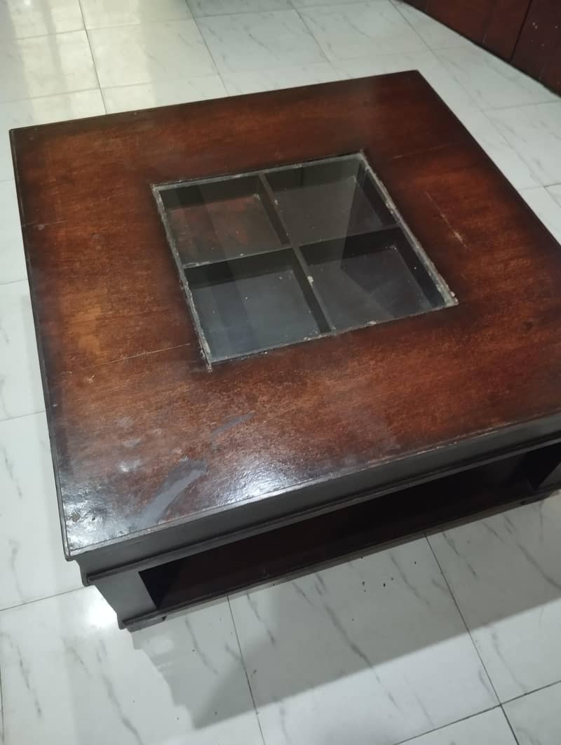 One Centre Table . . . 0