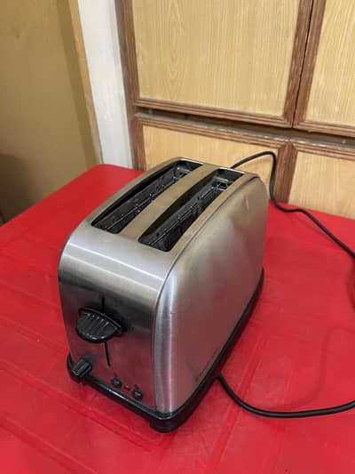 Rusel Hobs Electric Automatic 2 Slice Toaster