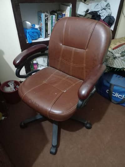 office chair and working table wooden