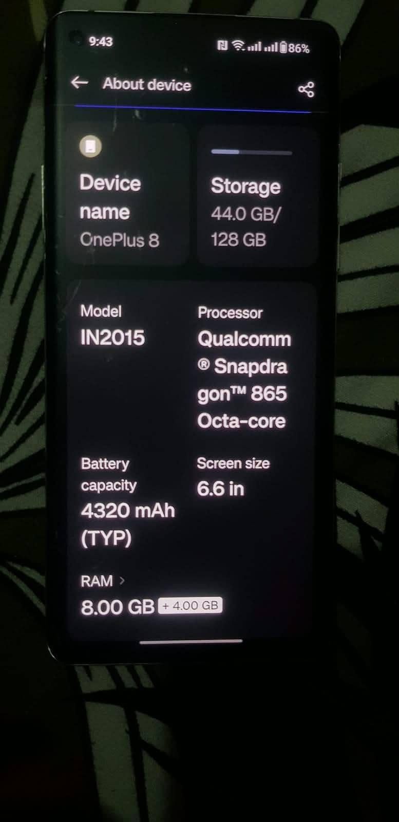 One Plus 8 8