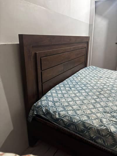 Wooden master bed