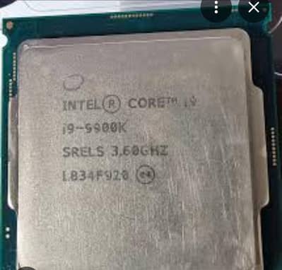 i9/9th 9900k gaming processor