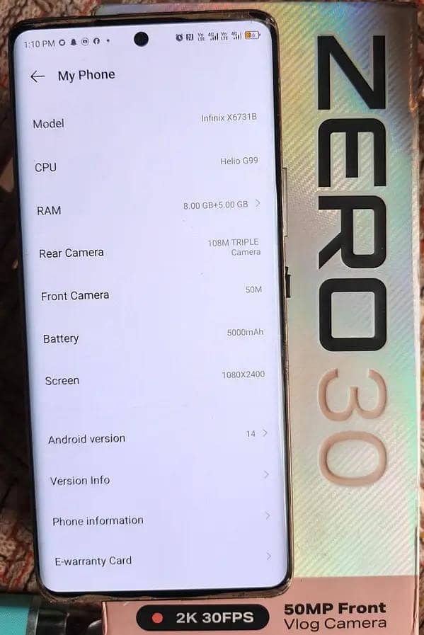 Infinix Zero 30 1