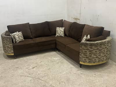 6 Seater Sofa L Shape Good Condition