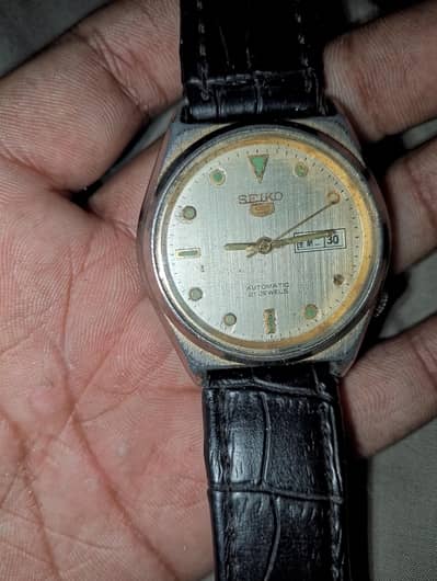 Seiko 5 Automatic 21 jewels original japan vintage working