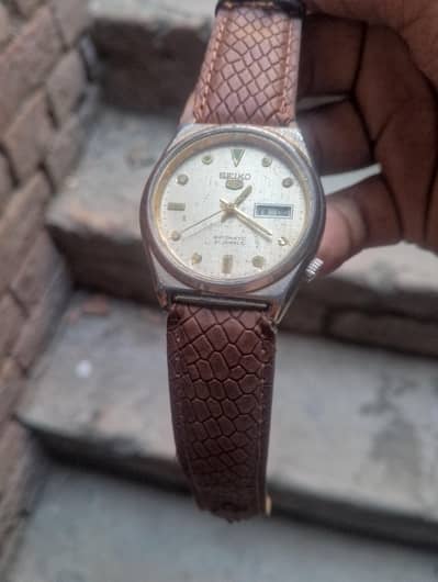 Seiko 5 Automatic 21 jewels japan vintage working