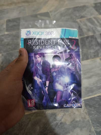 Xbox game resident evil revelation resident evil horror game