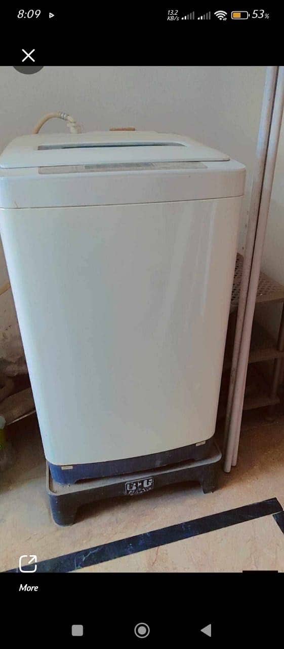 Haier automatic 7.5 kg 0