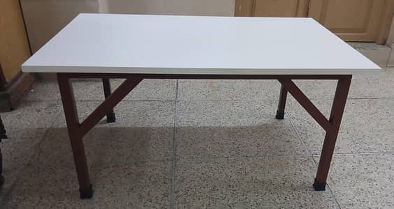 Elegant Modern UV Sheet Dining Table