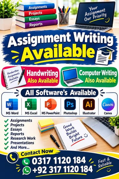 Assignment Writing & Typing Services
