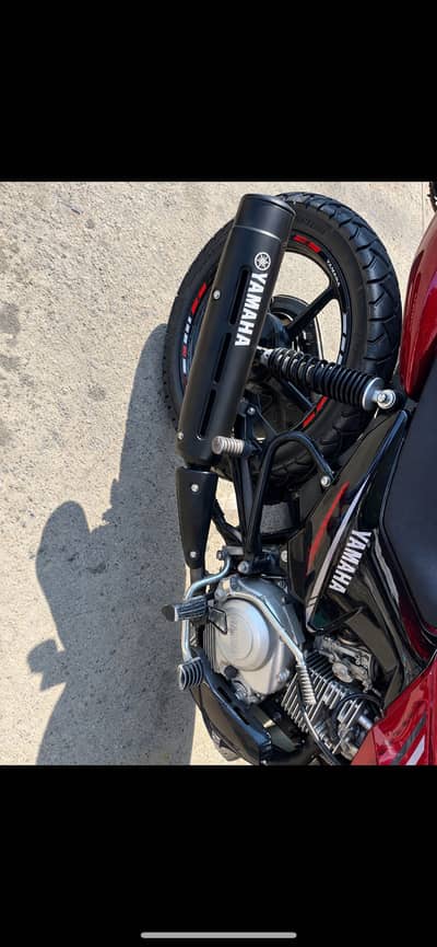 ybr G silencer