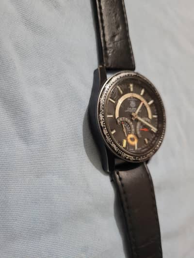Black Leather Watches