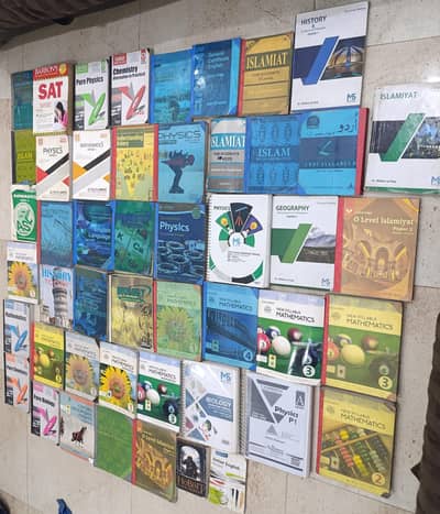 Cambridge O and A Level Books and Past Papers/ Oxford Books/ SAT Book