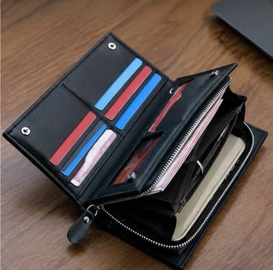  Premium Long Wallet for Men | High Quality | Stylish & Elegant | B