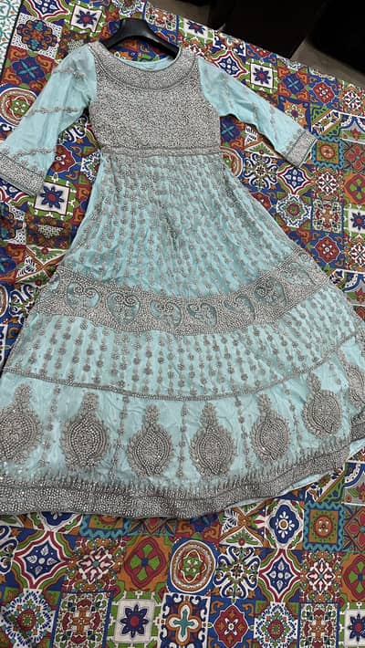 Beautiful bridal maxi for walima