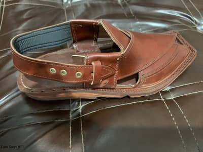 Pure Leather Peshawari Chappal
