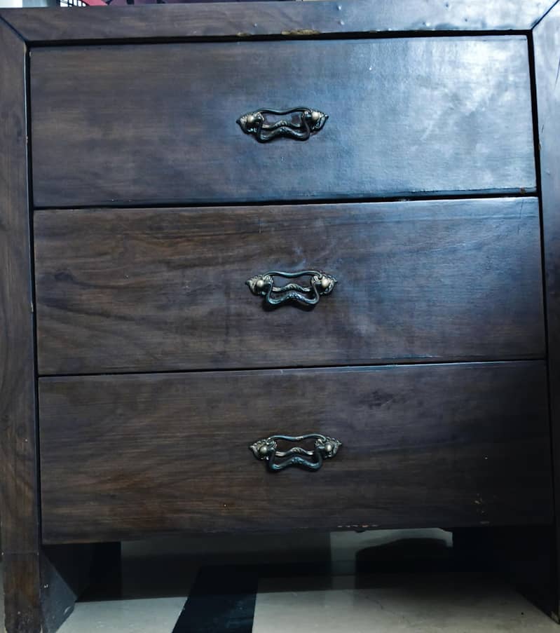 Single Bed Set with Side Tables 1