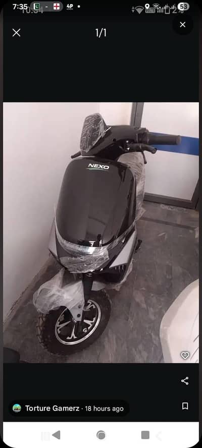 nexo ev bike brand new