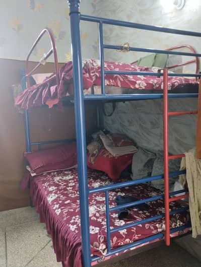 king size iron bunk bed