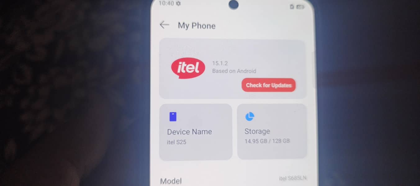 Itel A25 4