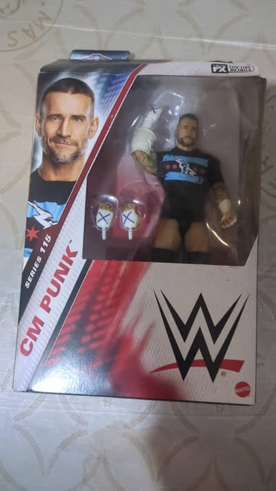 Wwe CM PUNK ELITE Action Figure Wrestler