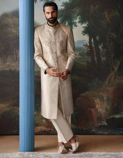 Groom sherwani