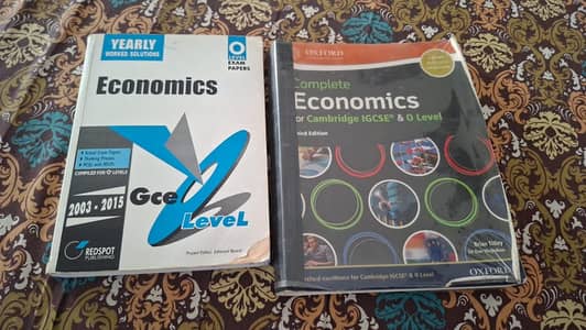 O Level, A Level, AS Level, IGCSE Economics Books and Notes