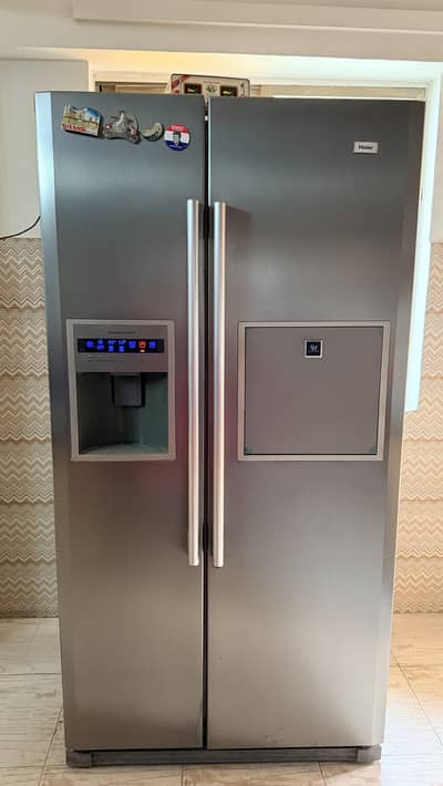 Haier Side-by-Side Refrigerator & Freezer – 512L