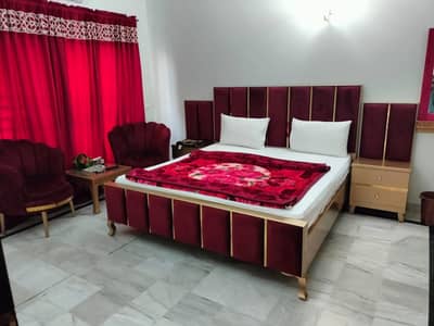 Urgent sale 1 bed 2 side  table 1 mattress