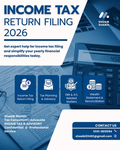 INCOME TAX RETURN FILING 2026