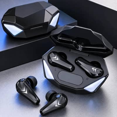 Gaming TWS Wireless Earbuds Bluetooth 5.0 Stereo Sound Low Letancy